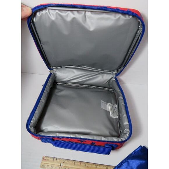 Wonder Woman Lunch Box Bag w/ Cape Detachable Insulated Purse Back to School - Picture 11 of 13